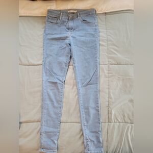 Levi's 720 Skinny High Rise Light Wash Jeans
